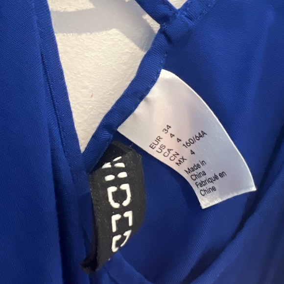 H&M (DIVIDED) Royal Blue Romper - Picture 3 of 3